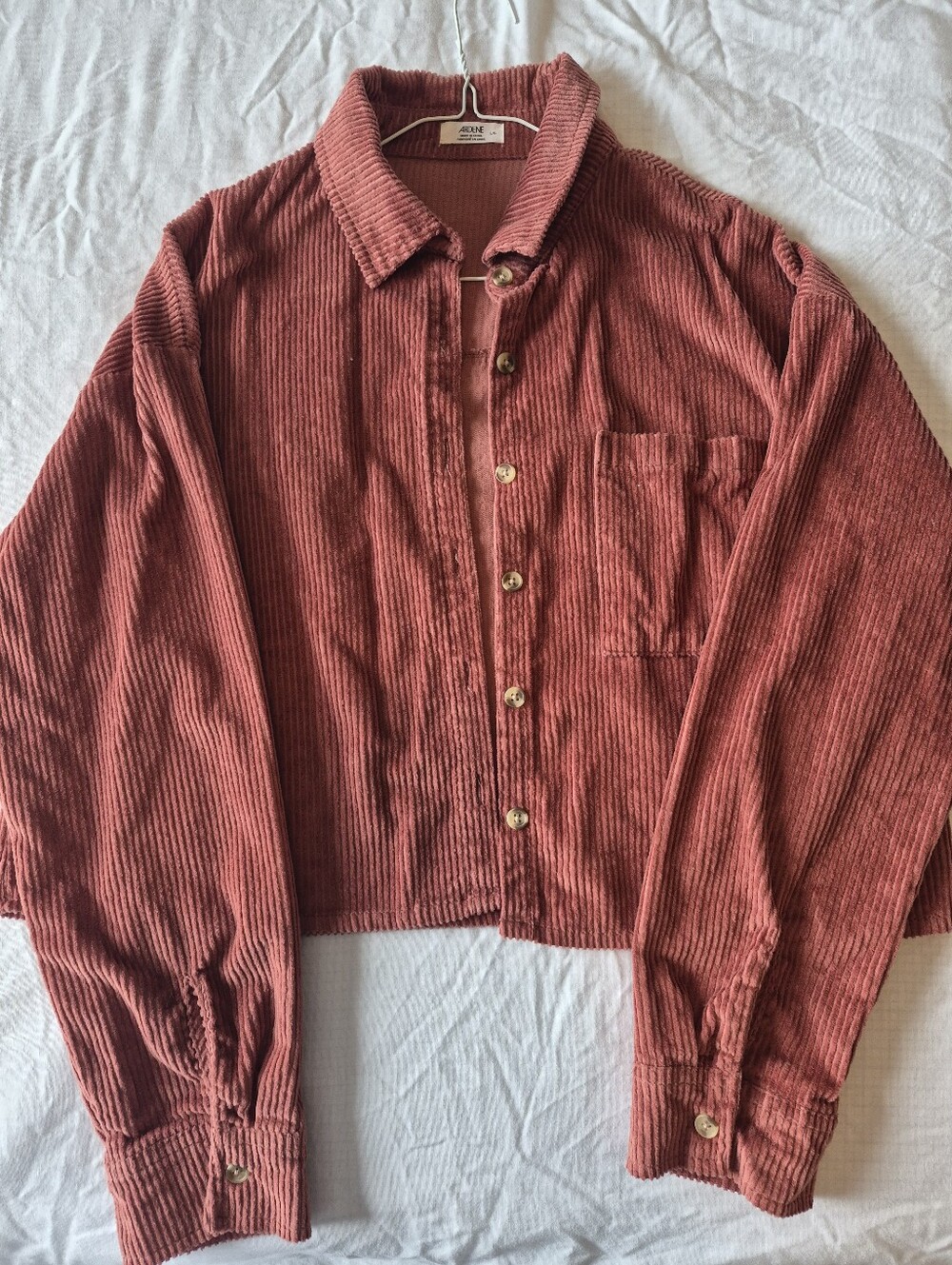 VINTAGE ARDENE — CORDUROY CROP TOP 🍂